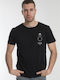 T-shirt Μαύρο