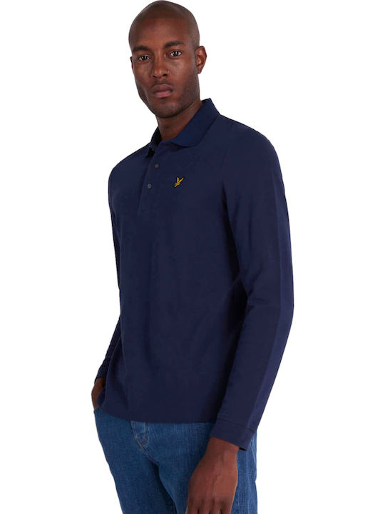 Lyle & Scott Polo Bluză cu mânecă scurtă Albast...