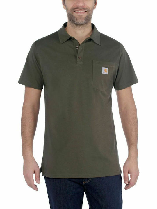 Carhartt Polo T-shirt Green