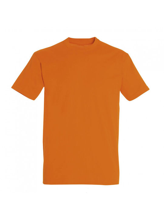 Kids Moda Ανδρικό T-shirt Κοντομάνικο Πορτοκαλί