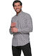 Long-sleeved Shirt Floral Black