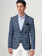 Fragosto Men's Suit Jacket Blue