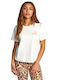 RVCA Γυναικείο T-shirt Λευκό