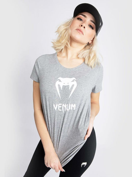 Venum Women's Athletic T-shirt Gray