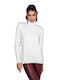 Cento Fashion Women's Long Sleeve Sweater Turtleneck White