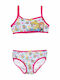 Disney Frozen Kids' Set Brief with Bralette Fuchsia 2pcs