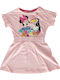 Minnie Rochie pentru Copii Mâneca scurta Roz