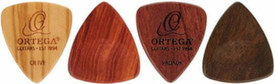 Ortega Picks Guitar Thickness 2.5mm Set 4pcs