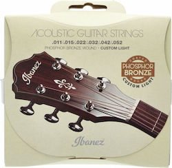 Ibanez IACSP62C Einstellen Akustikgitarrensaiten Bronze 11 - 52 Ibanez IACSP62C Einstellen Akustikgitarrensaiten Bronze 11 - 52