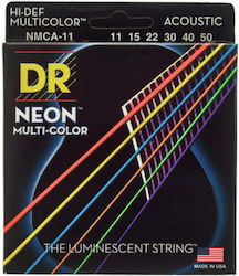 DR Neon Multi Σετ Χορδών Phosphor Bronze 11 - 50" DR Neon Multi Σετ Χορδών Phosphor Bronze 11 - 50"