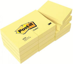 3M Aufkleber Notizblöcke in Würfel Gelbe 3,8x5,1cm Post-it 3M Aufkleber Notizblöcke in Würfel Gelbe 3,8x5,1cm Post-it