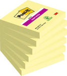 3M Notes Pad Cube 90 Sheets Yellow Set 6pcs