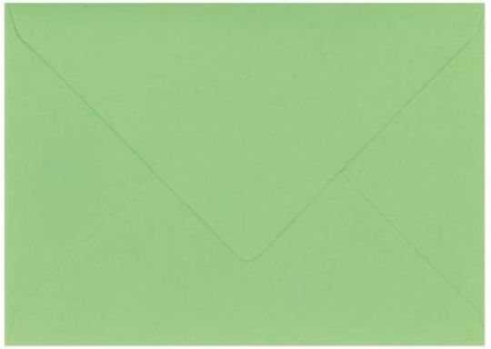 KOTSONIS Set Umschläge Einladungen 25Stück 12.5x17.5cm in Grün Farbe