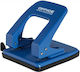 Office Point Paper Punches with Guide 2-Hole for 40 Sheets in Blue Color