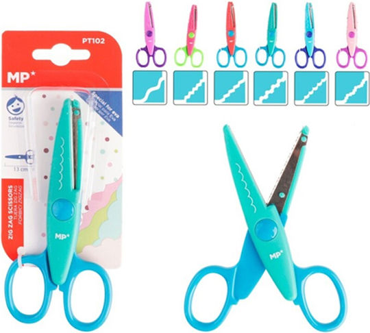 Madrid Papel Children's Scissors 13cm with Metallic Blade Silver 1pcs