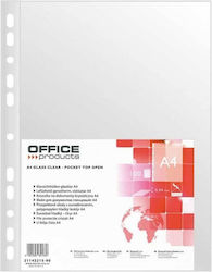 Office Point Binder-Taschen Typ "P" mit Löchern 100Stücke