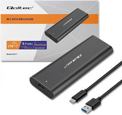 Qoltec Θήκη για Σκληρό Δίσκο M.2 SATA III NVME με σύνδεση USB 3.1 Qoltec Θήκη για Σκληρό Δίσκο M.2 SATA III NVME με σύνδεση USB 3.1
