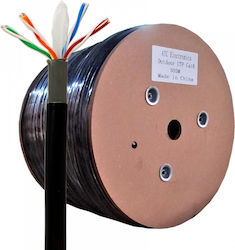 ATC U/UTP Kat.6 Ethernet Netzwerkkabel 1m Schwa...