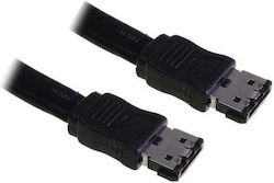 InLine eSATA - eSATA Cable 100cm Μαύρο (27910)