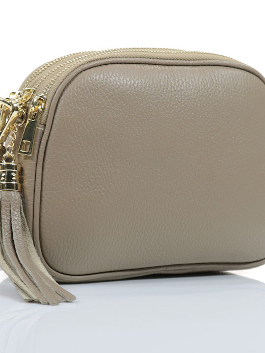 Passaggio Leather Δερμάτινη Γυναικεία Τσάντα Ώμ...