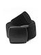 Emerson Men's Fabric Elastic Belt Black