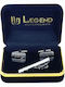 Legend Accessories Μανικετόκουμπα από Ασήμι