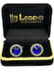 Legend Accessories Μανικετόκουμπα σε Μπλε Χρώμα