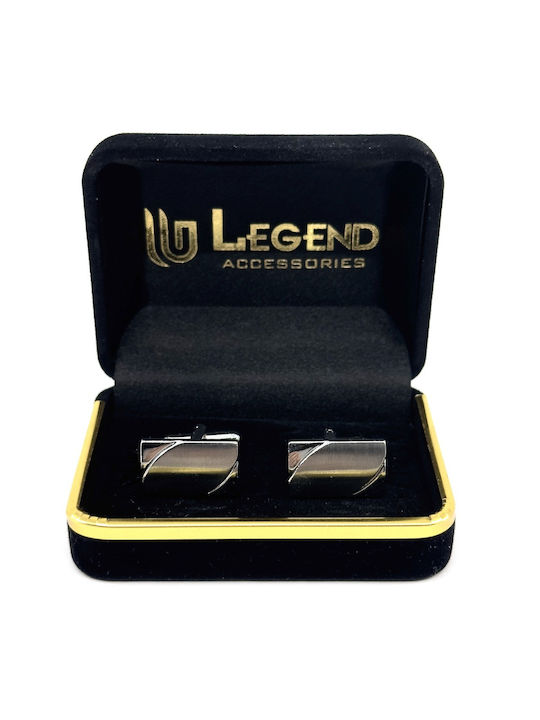 Legend Accessories Μανικετόκουμπα από Ασήμι