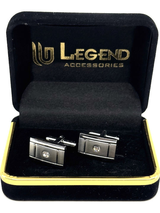 Legend Accessories Μανικετόκουμπα από Ασήμι