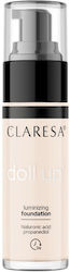 Claresa Doll Up Flüssige Make-up Foundation 34g