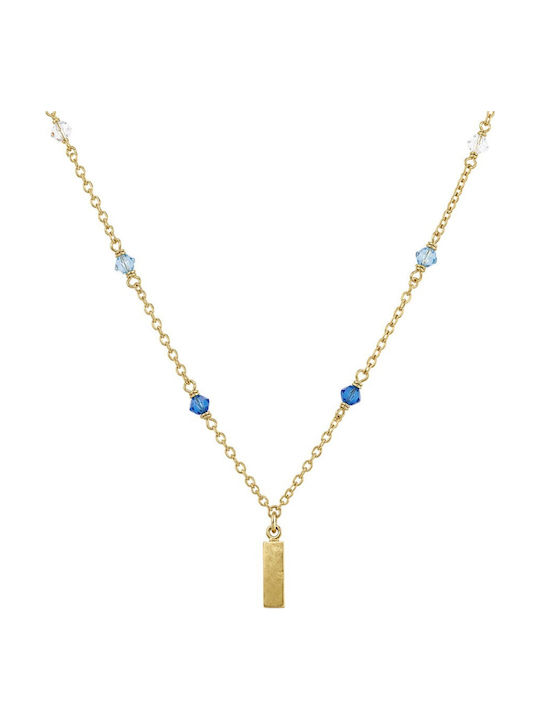 Victoria Cruz Charm aus Vergoldet Silber mit Zirkon