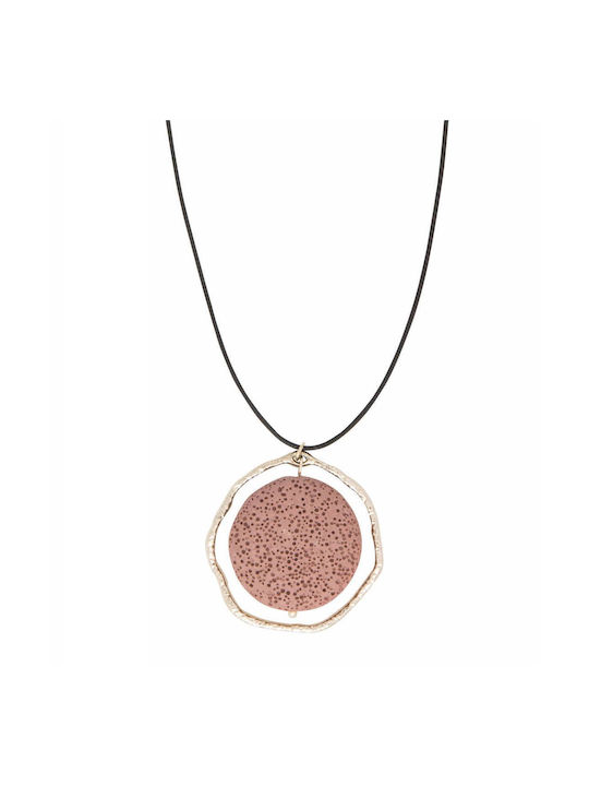 Kostibas Fashion Necklace with Rose Gold Plating