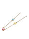 Karma Gifts Gold Plated Stainless Steel Anklet Chain