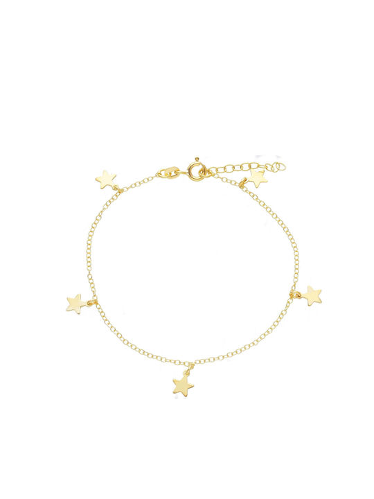 Mentzos Bracelet made of Gold 14K