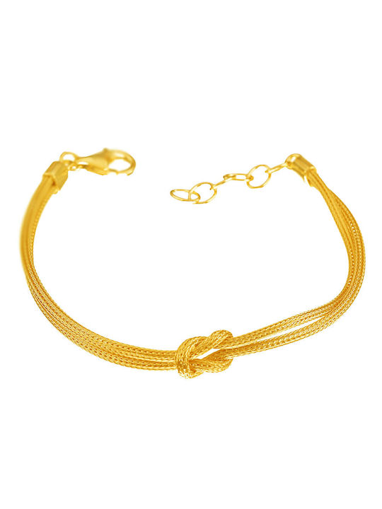 Gatsa Bracelet made of Silver Gold Plated