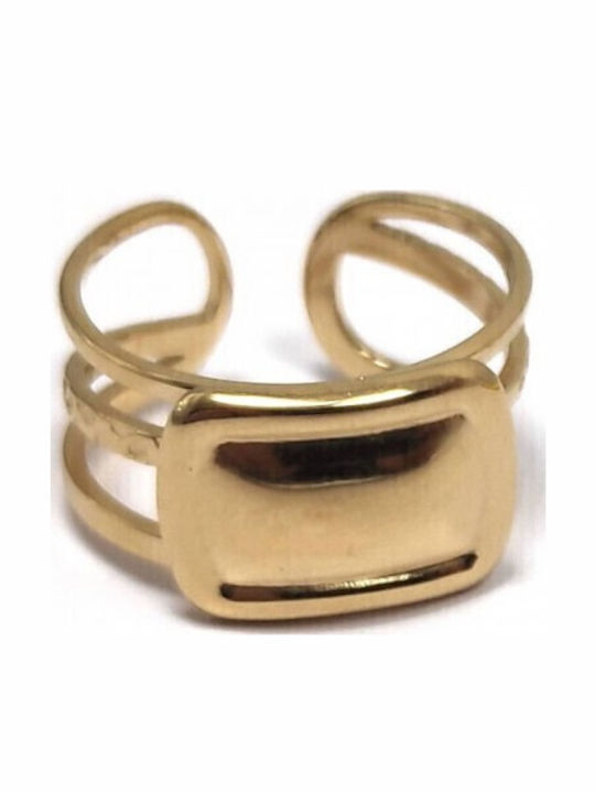 Karma Gifts Ring made of Steel Gold Plated
