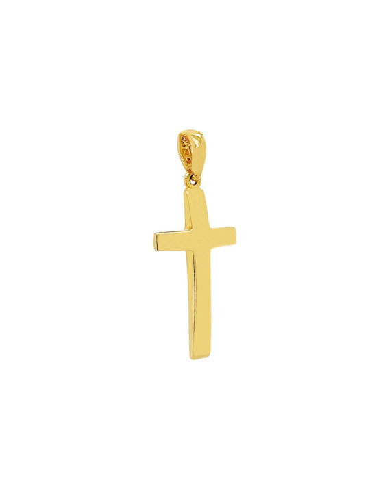 Xryseio Damen Gold Kreuz 14K