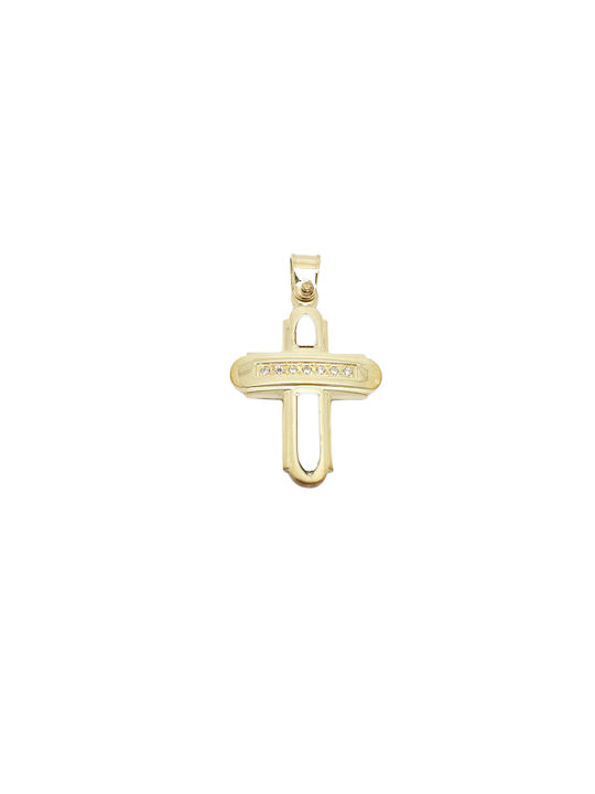 Mentzos Gold Cross 14K