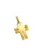 Dimiourgiko Vildiridis Herren Gold Kreuz 18K