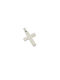 Dimiourgiko Vildiridis Men's White Gold Cross 14K