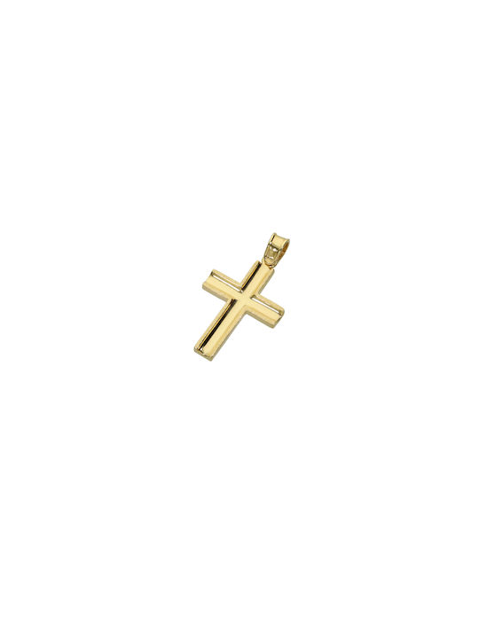 Dimiourgiko Vildiridis Men's Gold Cross 14K