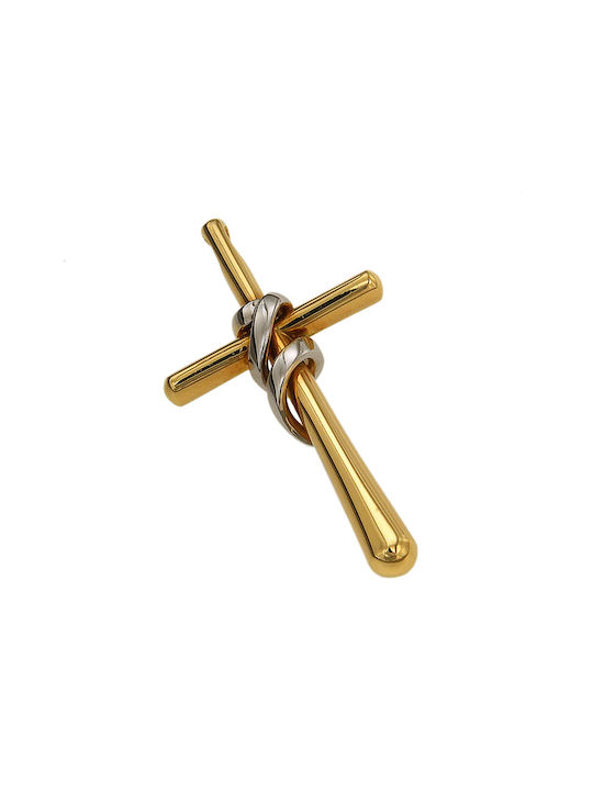 Dimiourgiko Vildiridis Men's Gold Cross 18K