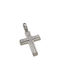 Dimiourgiko Vildiridis Women's White Gold Cross 14K