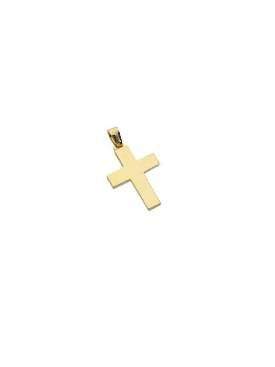 Dimiourgiko Vildiridis Herren Gold Kreuz 14K