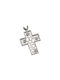 Dimiourgiko Vildiridis Women's White Gold Cross 18K