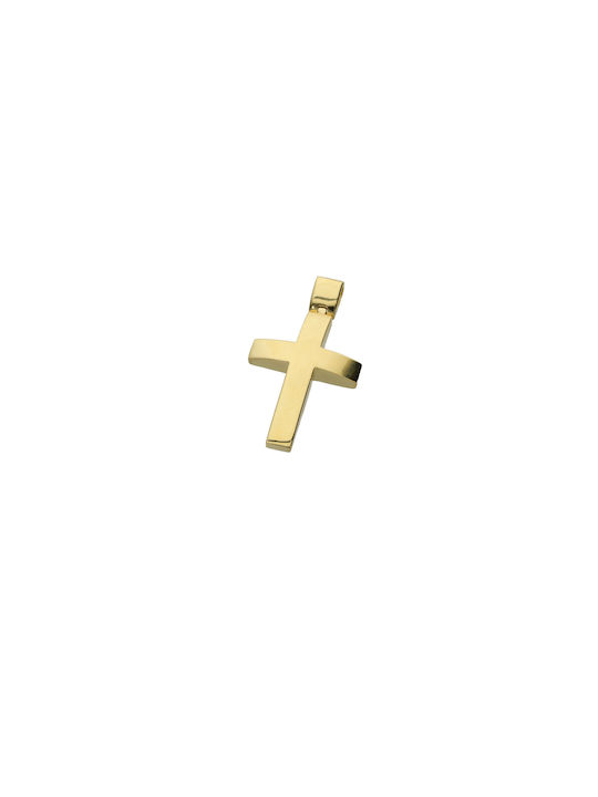 Dimiourgiko Vildiridis Herren Gold Kreuz 14K