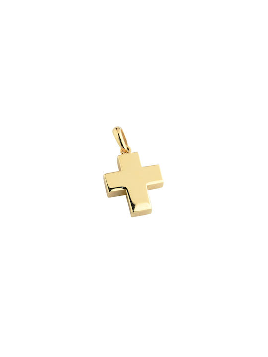 Dimiourgiko Vildiridis Herren Gold Kreuz 14K