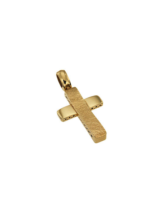 Dimiourgiko Vildiridis Men's Gold Cross 14K