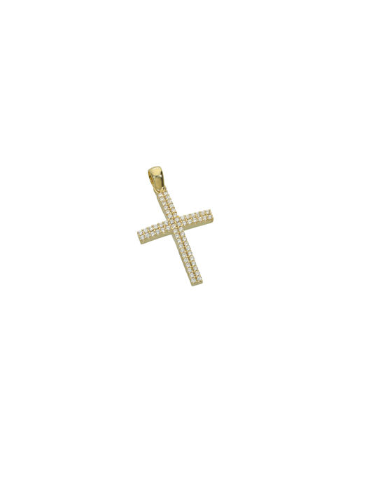 Dimiourgiko Vildiridis Damen Gold Kreuz 9K