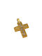 Dimiourgiko Vildiridis Damen Gold Kreuz 14K